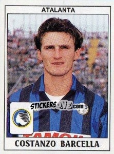 Sticker Costanzo Barcella - Calciatori 1989-1990 n. 35 - Panini