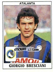 Figurina Giorgio Bresciani - Calciatori 1989-1990 - Panini
