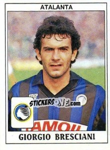 Figurina Giorgio Bresciani - Calciatori 1989-1990 n. 38 - Panini