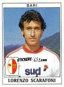 Sticker Lorenzo Scarafoni - Calciatori 1989-1990 - Panini