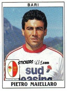 Sticker Pietro Maiellaro - Calciatori 1989-1990 n. 51 - Panini