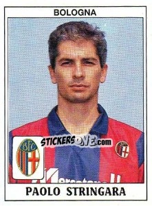 Sticker Paolo Stringara - Calciatori 1989-1990 n. 64 - Panini
