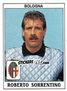 Cromo Roberto Sorrentino - Calciatori 1989-1990 - Panini