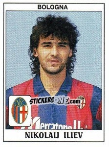 Sticker Nikolaij Iliev - Calciatori 1989-1990 - Panini