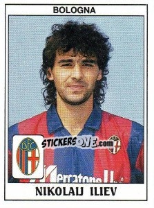 Sticker Nikolaij Iliev - Calciatori 1989-1990 n. 73 - Panini