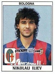 Figurina Nikolaij Iliev - Calciatori 1989-1990 - Panini