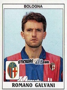 Sticker Romano Galvani - Calciatori 1989-1990 n. 74 - Panini