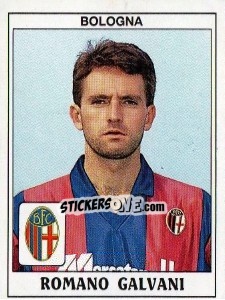 Figurina Romano Galvani - Calciatori 1989-1990 - Panini