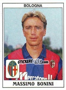 Figurina Massimo Bonini - Calciatori 1989-1990 - Panini
