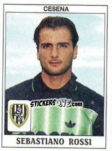 Sticker Sebastiano Rossi - Calciatori 1989-1990 n. 80 - Panini