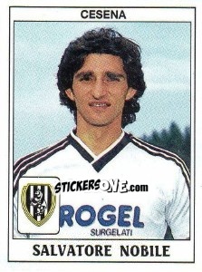 Sticker Salvatore Nobile - Calciatori 1989-1990 - Panini