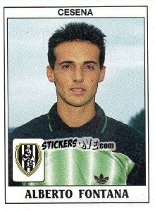 Cromo Alberto Fontana - Calciatori 1989-1990 - Panini