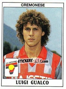 Sticker Luigi Gualco - Calciatori 1989-1990 - Panini