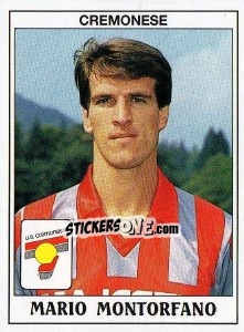 Sticker Mario Montorfano - Calciatori 1989-1990 n. 103 - Panini