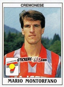 Figurina Mario Montorfano - Calciatori 1989-1990 - Panini