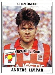 Sticker Anders Limpar - Calciatori 1989-1990 n. 108 - Panini