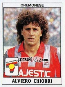 Sticker Alviero Chiorri - Calciatori 1989-1990 - Panini