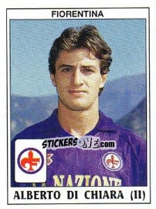 Sticker Alberto Di Chiara - Calciatori 1989-1990 n. 128 - Panini
