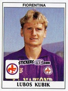 Figurina Lubos Kubik - Calciatori 1989-1990 - Panini