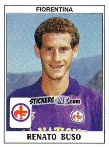 Sticker Renato Buso - Calciatori 1989-1990 n. 133 - Panini