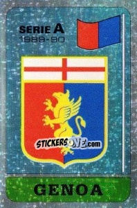 Sticker Stemma - Calciatori 1989-1990 n. 136 - Panini
