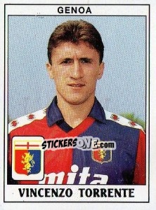 Sticker Vincenzo Torrente - Calciatori 1989-1990 n. 138 - Panini