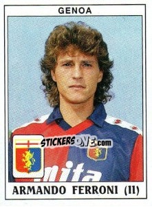 Sticker Armando Ferroni - Calciatori 1989-1990 n. 139 - Panini