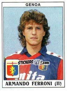 Figurina Armando Ferroni - Calciatori 1989-1990 - Panini