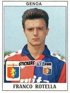 Sticker Franco Rotella - Calciatori 1989-1990 n. 152 - Panini