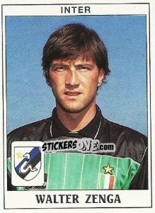 Sticker Walter Zenga - Calciatori 1989-1990 n. 156 - Panini