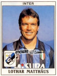 Sticker Lothar Matthäus - Calciatori 1989-1990 n. 165 - Panini