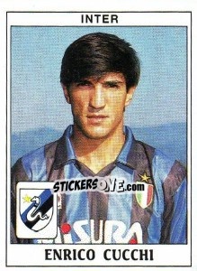 Sticker Enrico Cucchi - Calciatori 1989-1990 - Panini