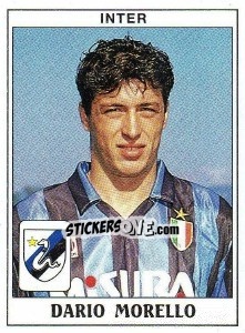 Sticker Dario Morello - Calciatori 1989-1990 n. 171 - Panini