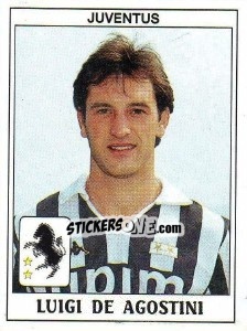 Sticker Luigi De Agostini - Calciatori 1989-1990 n. 177 - Panini