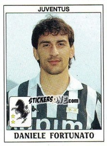 Cromo Daniele Fortunato - Calciatori 1989-1990 - Panini