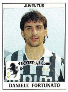 Figurina Daniele Fortunato - Calciatori 1989-1990 - Panini