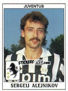 Sticker Sergei Aleinikov - Calciatori 1989-1990 n. 181 - Panini