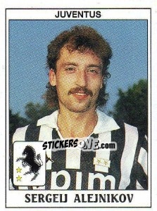 Figurina Sergei Aleinikov - Calciatori 1989-1990 - Panini