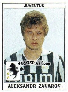 Figurina Aleksandr Zavarov - Calciatori 1989-1990 - Panini