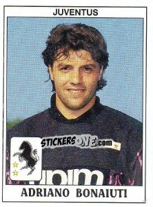 Sticker Adriano Bonaiuti - Calciatori 1989-1990 - Panini