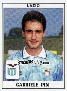 Figurina Gabriele Pin - Calciatori 1989-1990 - Panini