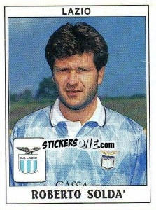Sticker Roberto Solda' - Calciatori 1989-1990 n. 199 - Panini