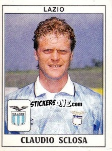 Sticker Claudio Sclosa - Calciatori 1989-1990 - Panini