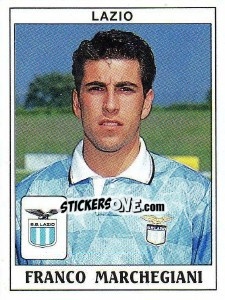 Sticker Franco Marchegiani - Calciatori 1989-1990 n. 207 - Panini