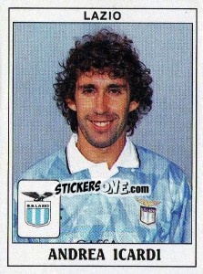 Figurina Andrea Icardi - Calciatori 1989-1990 - Panini