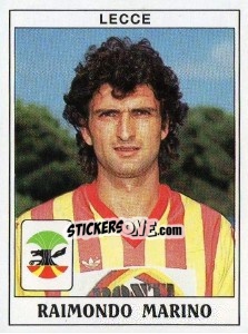 Sticker Raimondo Marino - Calciatori 1989-1990 n. 215 - Panini