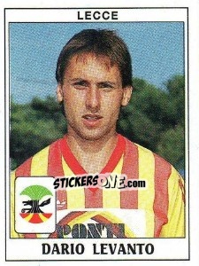 Sticker Dario Levanto - Calciatori 1989-1990 n. 216 - Panini