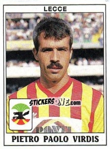 Figurina Pietro Paolo Virdis - Calciatori 1989-1990 - Panini