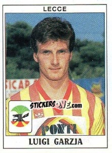 Cromo Luigi Garzya - Calciatori 1989-1990 - Panini