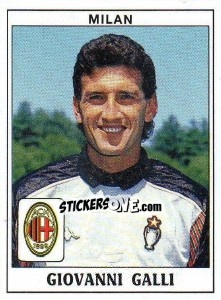 Figurina Giovanni Galli - Calciatori 1989-1990 - Panini